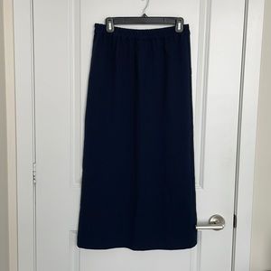 Club Monaco navy blue skirt -long NWT